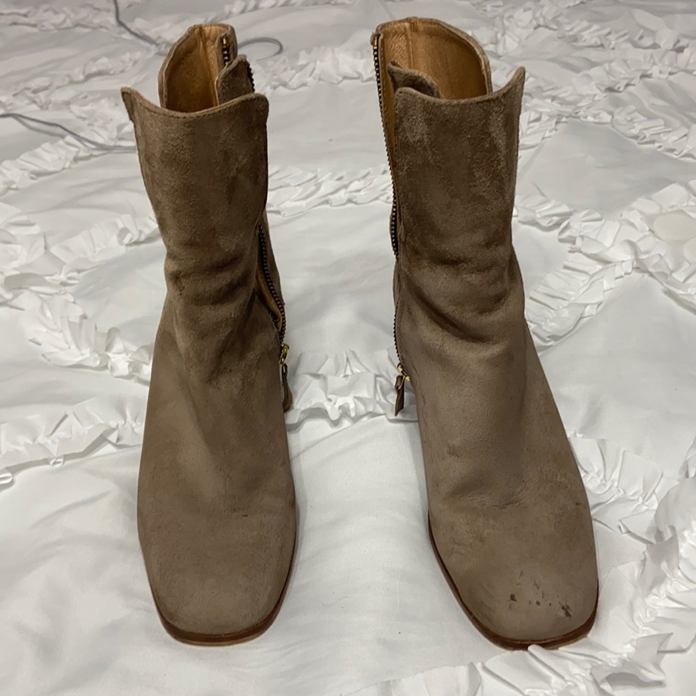 Free People Suede/Leather Booties